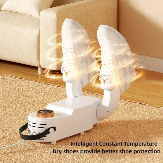 Smart Electric Shoe Dryer and Dehumidifier with LED Display and Timer